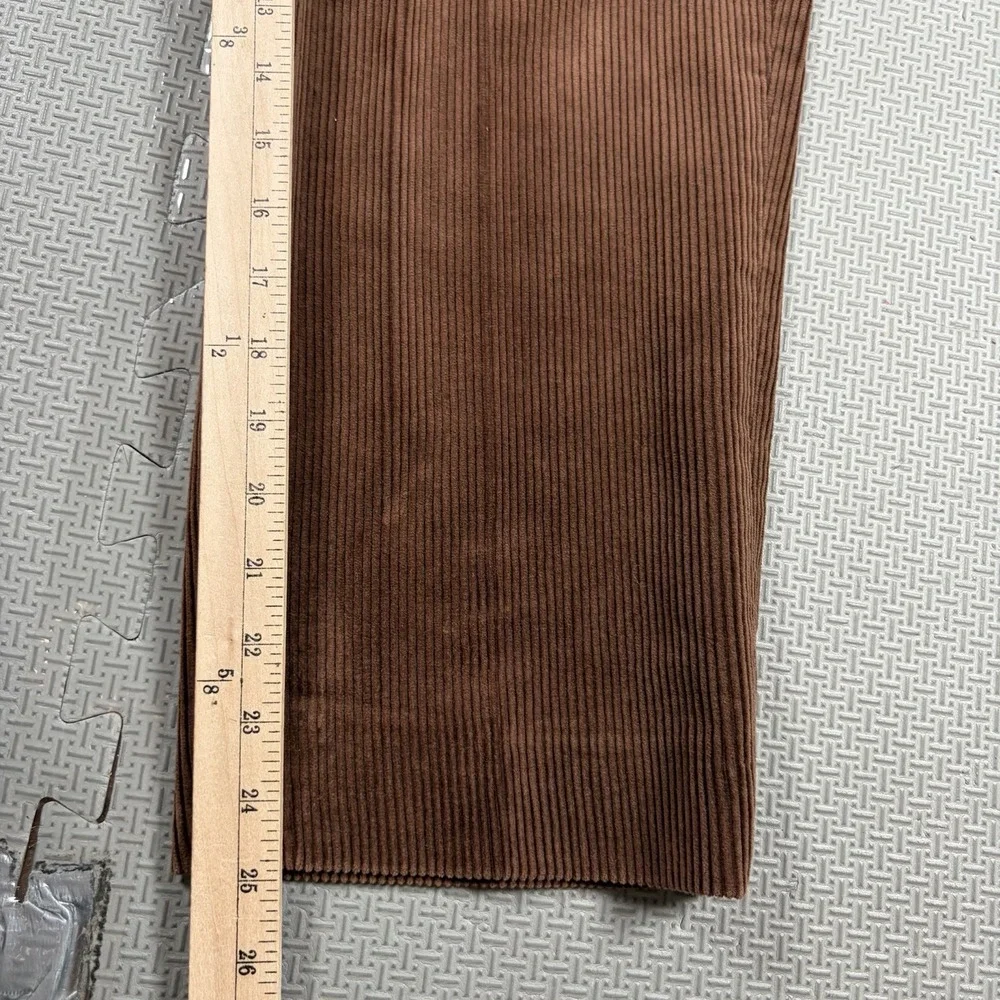Vintage POLO RALPH LAUREN Men 32x30(25) Brown Straight Corduroy Pants Old Money